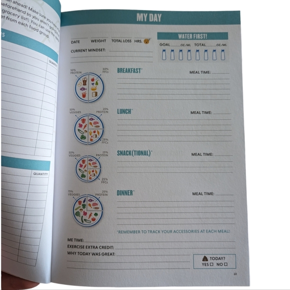 Nutrition Tracker | Diet Journal | 2B Mindset | Beachbody | BODi - Picture 3 of 6